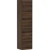 Image de Hansgrohe Xelu Q Armoire mi-Haute, 400x350x1650, 2 Portes, charnières à Gauche, 3 étagères en Verre, 54138670, Couleur: Noyer foncé