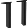 Image de hansgrohe Xelu Q 54145 Lot de 2 pieds de meubles 175 x 60 cm, couleur : noir mat