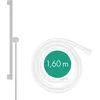 Image de hansgrohe Unica S Puro - Barre de douche 65 cm avec flexible de douche 160 cm et support de douche, Blanc mat