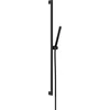 Image de hansgrohe Pulsify S - Set de douche avec pommeau de douche (max. 6 l/min, EcoSmart+, PowderRain), tuyau de douche et barre de douche (0,90 m), Noir mat, 24383670