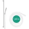 Image de hansgrohe Pulsify S - Set de douche avec pommeau de douche (max. 9 l/min, EcoSmart, PowderRain), tuyau de douche et barre de douche (0,90 m), Blanc mat, 24382700