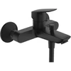 Image de hansgrohe Mitigeur bain Logis noir mat, saillie 194 mm, AP