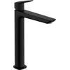 Image de hansgrohe Logis Fine - Mitigeur de lavabo avec tirette et vidage, Robinet de salle de bain avec hauteur sous bec 240 mm, économie d'eau (EcoSmart), Noir mat, 71257670