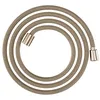 Image de hansgrohe Designflex - Flexible de douche textile universel 2,00 m, tuyau de douche avec protection anti-pliure et écrou tournant anti-torsion, avec joints d'étanchéité, Bronze brossé