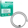 Image de hansgrohe Designflex - Flexible de douche textile universel 1,25 m, tuyau de douche avec protection anti-pliure et écrou tournant anti-torsion, avec joints d'étanchéité, Chromé