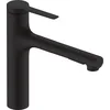 Image de hansgrohe Zesis M33 - Mitigeur de cuisine avec douchette extractible métallique, avec guidage du flexible (sBox), 2 jet, Robinet 160 mm, Robinetterie avec bec pivotant, Noir mat, 74823670