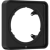 Image de hansgrohe Rosace de rallonge 22mm, 170x170mm, noir mat