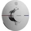 Image de hansgrohe ShowerSelect Comfort S - Mitigeur thermostatique, Robinet encastré avec arrêt de sécurité (SafetyStop) à 40°C, Thermostat rond, 1 sortie, Chromé