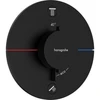 Image de hansgrohe Thermostat ShowerSelect Comfort S encastré, 2 sorties, sans Kom EN 1717, mat noir