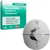 Image de hansgrohe ShowerSelect Comfort S - Mitigeur thermostatique, Robinet encastré avec arrêt de sécurité (SafetyStop) à 40°C, Thermostat rond, 2 sorties, Chromé