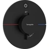 Image de hansgrohe Thermostat ShowerSelect Comfort S encastré, 1 sortie, noir mat
