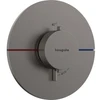 Image de hansgrohe Thermostat ShowerSelect Comfort S encastré, f 1 débit, chrome noir brossé
