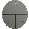 Image de hansgrohe Ventil ShowerSelect Comfort S encastré, 3 sorties, chrome noir brossé