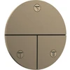 Image de hansgrohe Ventil ShowerSelect Comfort S encastré, pour 3 sorties, bronze brossé