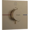Image de hansgrohe Thermostat ShowerSelect Comfort E encastré, 1 sortie, bronze brossé