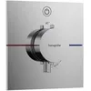Image de hansgrohe ShowerSelect Comfort E - Mitigeur thermostatique, Robinet encastré avec arrêt de sécurité (SafetyStop) à 40°C, Thermostat carré, 1 sortie, Chromé