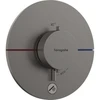Image de hansgrohe Thermostat ShowerSelect Comfort S encastré, 1 sortie + 1 sortie supplémentaire, bleu brossé