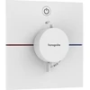 Image de hansgrohe Thermostat ShowerSelect Comfort E encastré, pour 1 utilisateur, blanc mat
