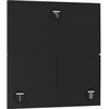 Image de hansgrohe Ventil ShowerSelect Comfort E encastré, pour 3 sorties, noir mat