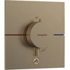 Image de hansgrohe Thermostat ShowerSelect Comfort E encastré, 1 sortie, 1 sortie supplémentaire, bronze brossé
