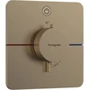 Image de hansgrohe Thermostat ShowerSelect Comfort Q UP, pour 1 utilisateur, bronze brossé