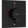 Image de hansgrohe Thermostat ShowerSelect Comfort E encastré, 2 voies, mitigeur, mat-noir