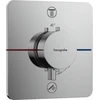Image de hansgrohe Thermostat ShowerSelect Comfort Q UP, 2 voies, mitigeur sécurité Kombi EN 1717, chromé