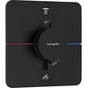 Image de hansgrohe Thermostat ShowerSelect Comfort Q UP, 2 sorties, sans Kom EN 1717, mat noir