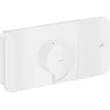 Image de Hansgrohe Axor Starck Un module thermostat encastré pour 1 consommateur, Coloris: Blanc mat