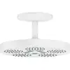 Image de hansgrohe Pomme de douche Axor One avec raccord plafond, 2 jets, blanc mat