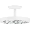 Image de hansgrohe AXOR One Pomme de douche 280 1 jet avec raccordement au plafond, 48493700, Couleur: blanc mat