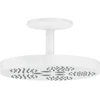 Image de hansgrohe Axor One pomme de douche plafond, 1 jet, blanc mat