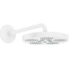 Image de hansgrohe Axor One pomme de douche avec bras de douche, 1 jet, blanc mat