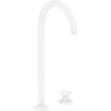 Image de hansgrohe Mitigeur lavabo 2 trous Sel. 260 Axor One bec 165 mm, avec vidage push-open, blanc mat