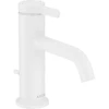 Image de hansgrohe Mitigeur lavabo monocommande 70 Axor One bec 130 mm, avec tirette, blanc mat