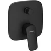 Image de hansgrohe Mitigeur bain monotrou Logis noir mat, encastré