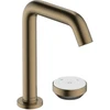 Image de hansgrohe Robinet de lavabo 2 trous Tecturis S avec garniture vidage, CoolStart, bronze brossé
