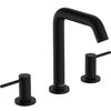 Image de hansgrohe Robinet de lavabo 3 trous Tecturis S avec vidage Push-Open, noir mat