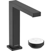 Image de hansgrohe Mitigeur lavabo 2 trous Tecturis E avec vidage, CoolStart, noir mat