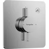 Image de hansgrohe DuoTurn Q - Mitigeur de douche encastré, Robinet douche 1 sortie, Mitigeur monocommande pour iBox universal 2, Chromé, 75614000