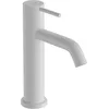Image de hansgrohe Tecturis S - Mitigeur de lavabo sans tirette ni vidage, économie d'énergie (CoolStart), Robinet de salle de bain avec hauteur sous bec 110 mm, économie d'eau (EcoSmart+), Blanc mat, 73312700