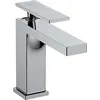 Image de hansgrohe Tecturis E - Mitigeur de lavabo sans tirette ni vidage, Robinet de salle de bain avec hauteur sous bec 110 mm, économie d'eau (EcoSmart+), Chromé, 73011000