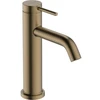 Image de hansgrohe Robinet lavabo monocommande Tecturis S A 116 mm, avec tirette, bronze brossé