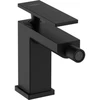 Image de hansgrohe Mitigeur monocommande pour bidet Tecturis E, bec 149 mm, tirette, noir mat