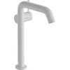 Image de hansgrohe Tecturis S Fine - Mitigeur de lavabo sans tirette ni vidage, économie d'énergie (CoolStart), Robinet salle de bain 240mm, économie d'eau (EcoSmart+), Blanc mat, 73372700
