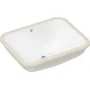 Image de hansgrohe Xuniva Q lavabo à encastrer, avec trop-plein, sans trou pour robinet, 500x400mm, blanc, 60154450