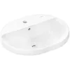 Image de hansgrohe Xuniva U lavabo encastré, avec trop-plein, 1 trou pour robinet, 550x450mm, blanc, 60161450