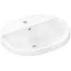 Image de hansgrohe Xuniva U lavabo encastré, SmartClean, avec trop-plein, 1 trou pour robinet, 550x450mm, blanc, 61064450