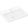 Image de hansgrohe Xuniva Q lavabo encastré, SmartClean, avec trop-plein, 1 trou pour robinet, 550x450mm, blanc, 61068450