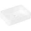 Image de hansgrohe Xuniva Q lavabo à poser, sans trop-plein, sans trou pour robinet, 550x400mm, blanc, 60168450